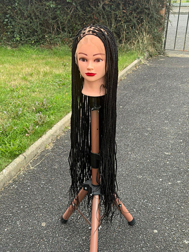 Small knotless braids neatly - knotless,