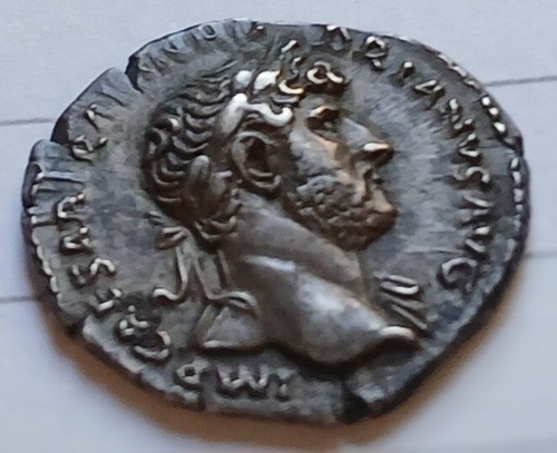Hadrian denarius lib pvb - lib,
