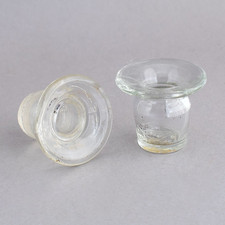 Antique FRENCH Handmade Glass