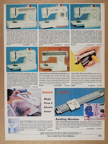 Singer sewing machines - sewing, lk100