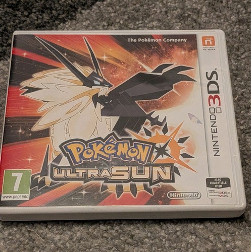 Pokemon ultra sun 3ds - pokemon,