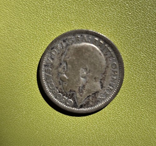 King george sixpence dated - george,