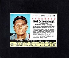 1961 POST #111 RED
