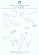 Plymouth Argyle FC - Signed