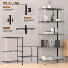 3 4 & 5 TIER SOLID STEEL MADE