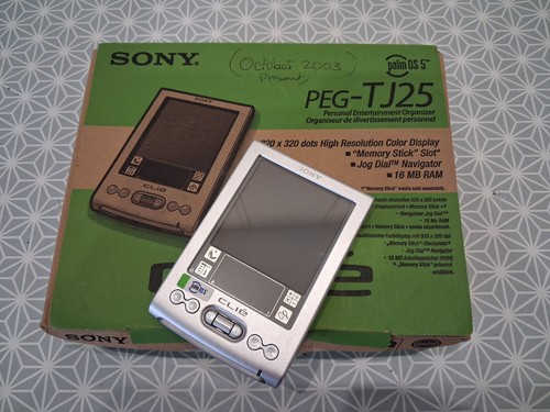 Sony clie peg tj25 with - clie, peg-tj25