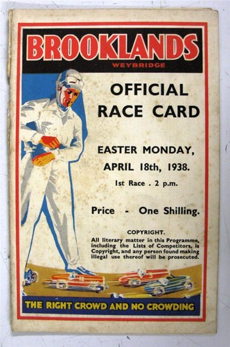 Brooklands official car racing - brooklands,
