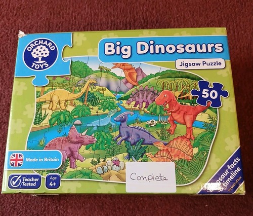 Big dinosaurs piece - 50, puzzle