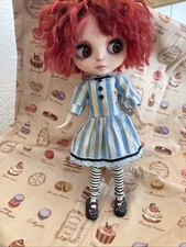 Lovely OOAK Customised Blythe Doll In Spooky Outfit