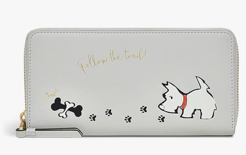 Radley gose grey zip - zip, around