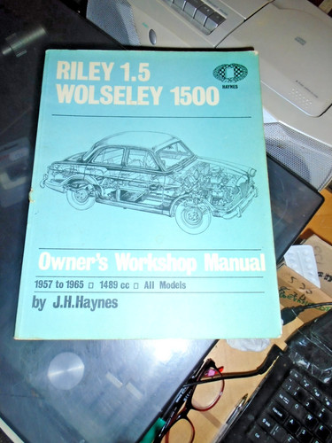 Haynes riley wolseley 1500 - haynes, 1.5