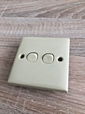 Clipsal E32/2/3SA Beige 2 Gang