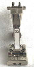 BERNINA INVISIBLE ZIP FOOT - NO 35 - OLDER MODELS - 910 to 1530 INCLUDING 1008