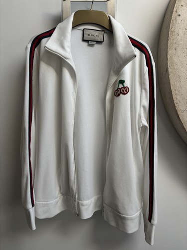 Gucci cherry red stripe white - red,