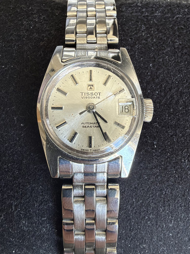 Vintage 1971 tissot visodate - vintage,