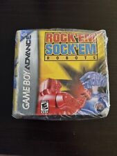 New/Sealed - Rock'Em Sock'Em Robots for Nintendo Gameboy Advance Squashed Box