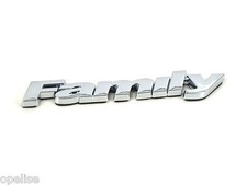 Genuine New FIAT FAMILY BADGE