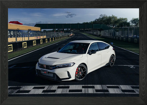 Honda civic type framed - honda, wall
