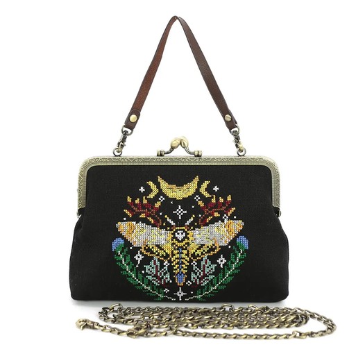 Death moth handbag - moth, evening