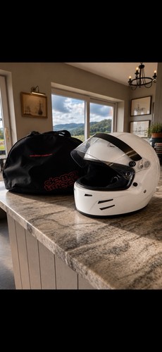 Karting helmet and bag - and, size