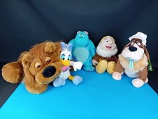 Vintage Plush Soft Toy Teddy Bundle Including Daisy Duck Happy Nana Sully Lion