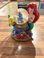 Disney snow globe rare Ariel