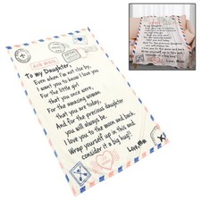 Fleece Blanket Letter To My