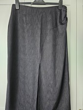? Black NEXT front Split Skirt Straight Size 16 New