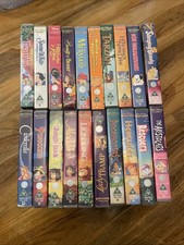 20 Vintage Disney VHS Video Tapes Bundle