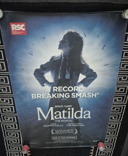 Matilda the musical poster - the,
