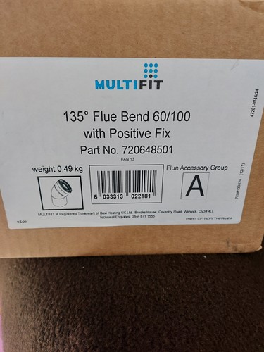 Baxi multifit 135 - multifit, bend