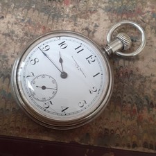 "THE TRUMP" • Series I • Waterbury Watch Co. • DUPLEX • Pocket Watch • Working