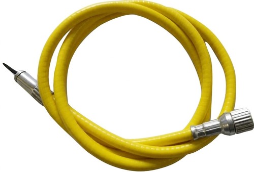 Lambretta speedo cable yellow - lambretta,