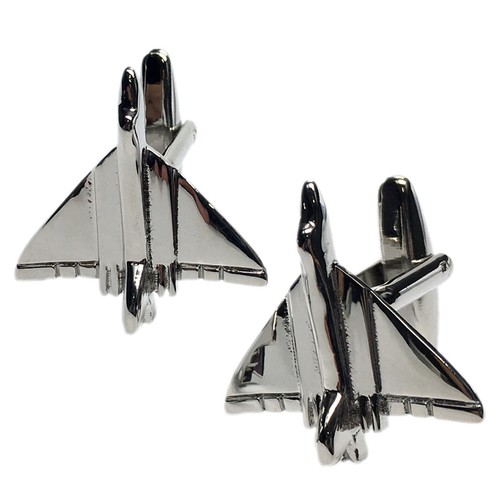 Rhodium plated vulcan bomber - plated,