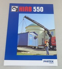 Brochure/brochure Hiab crane