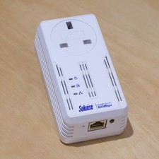 Solwise Homeplug AV500Mb PL-500AV-Piggy powerline network extender + AC passthru