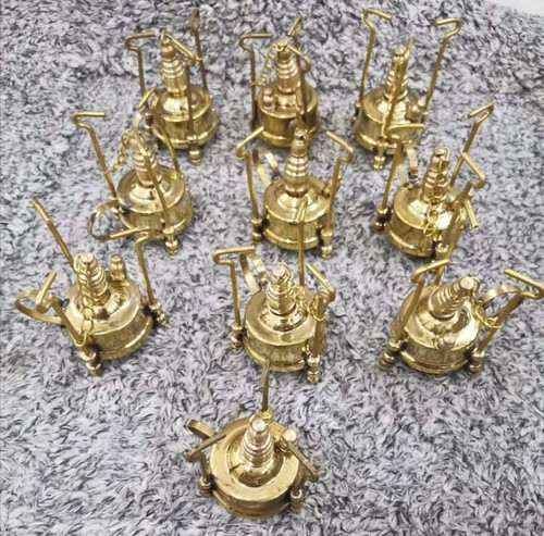 10pc vintage miniature brass - miniature,