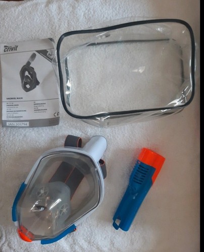 Crivit full face snorkel mask - crivit,