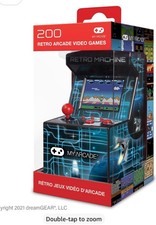 My Arcade Retro Machine Gaming System with 200 Built-In Video Games 
