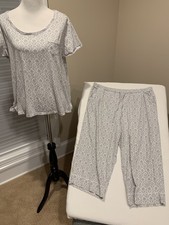 Carole Hochman pajamas set xl