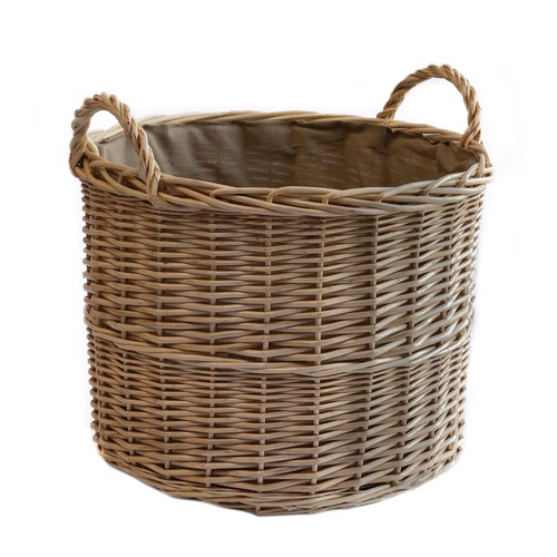 Deluxe circular wicker log - deluxe,