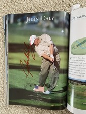 John Daly Autograph Carnoustie