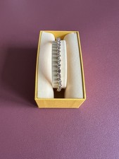 Diamond tennis bracelet - bracelet, yellow