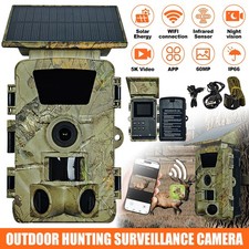 Solar Wildlife Trail Camera 4K