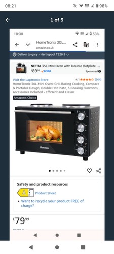 Mini oven 30l hometronix - hometronix,