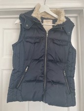 Zara Trafaluc Navy Gilet/Body Warmer Size L