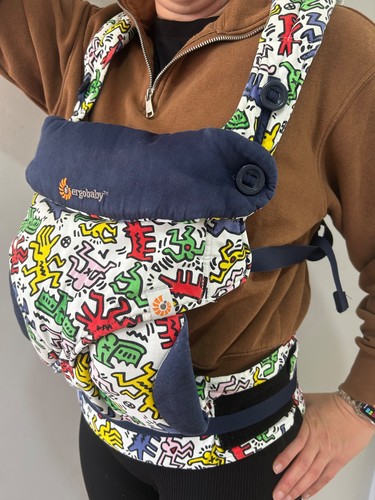 Rare keith haring ergobaby 360 - haring,