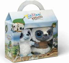 AURORA YooHoo & Friends AROUND THE WORLD POLAR - 2 x 13cm Soft Toys in Carry Box