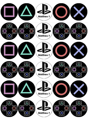 Play station inspired - play,