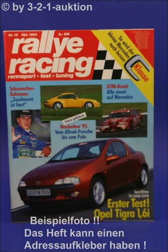Rally racing fiat coupe - racing, 10/94